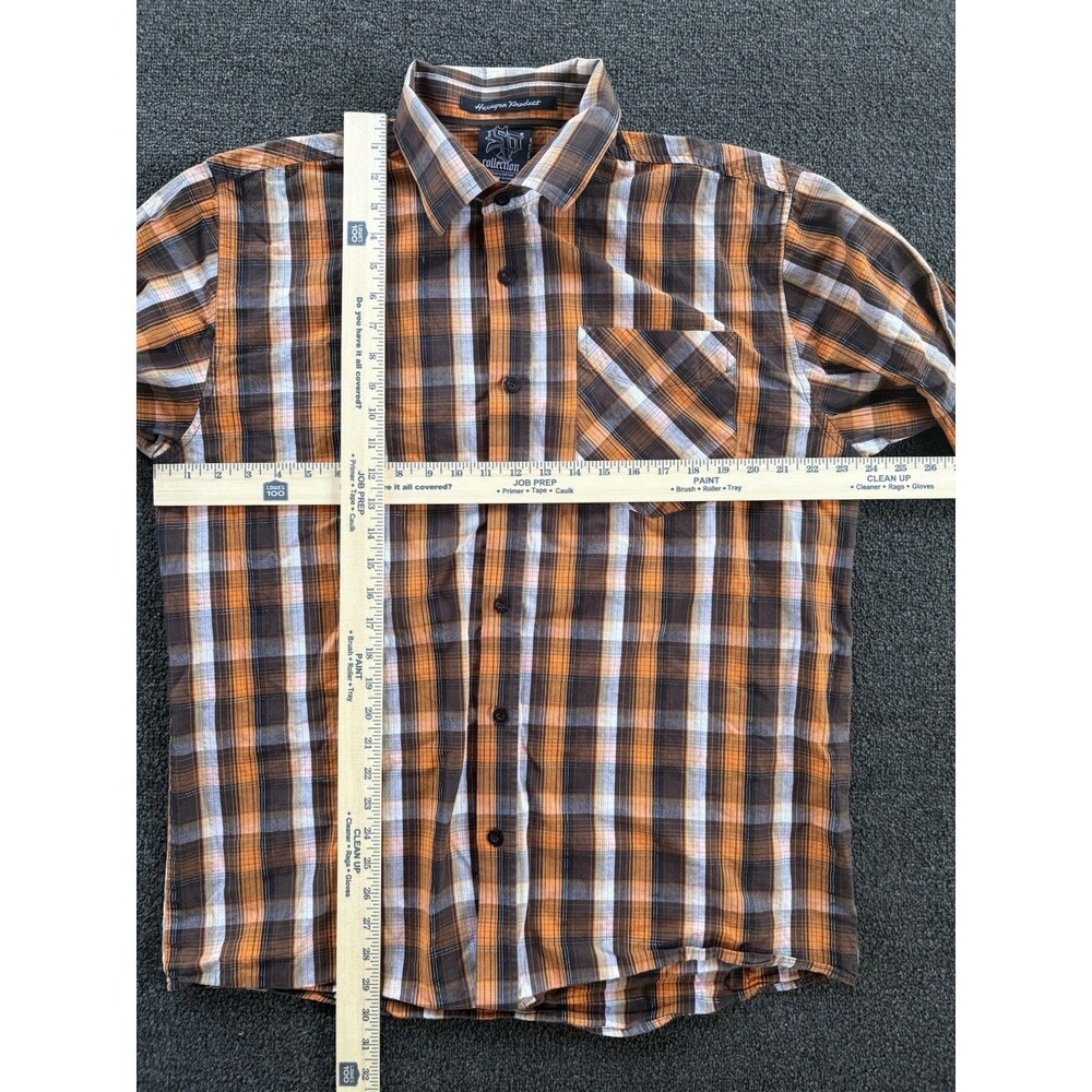 South Pole Men's Western Style Cotton‎ Pearl Snap Shirt Size XL - Picture 3 of 3